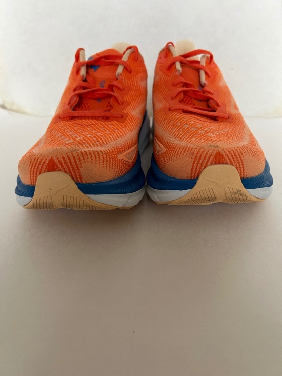 Hoka Clifton 9 Vibrant Orange/Impala Men\'s 12.5D Running Shoes - 1127895 VOIM main image 4